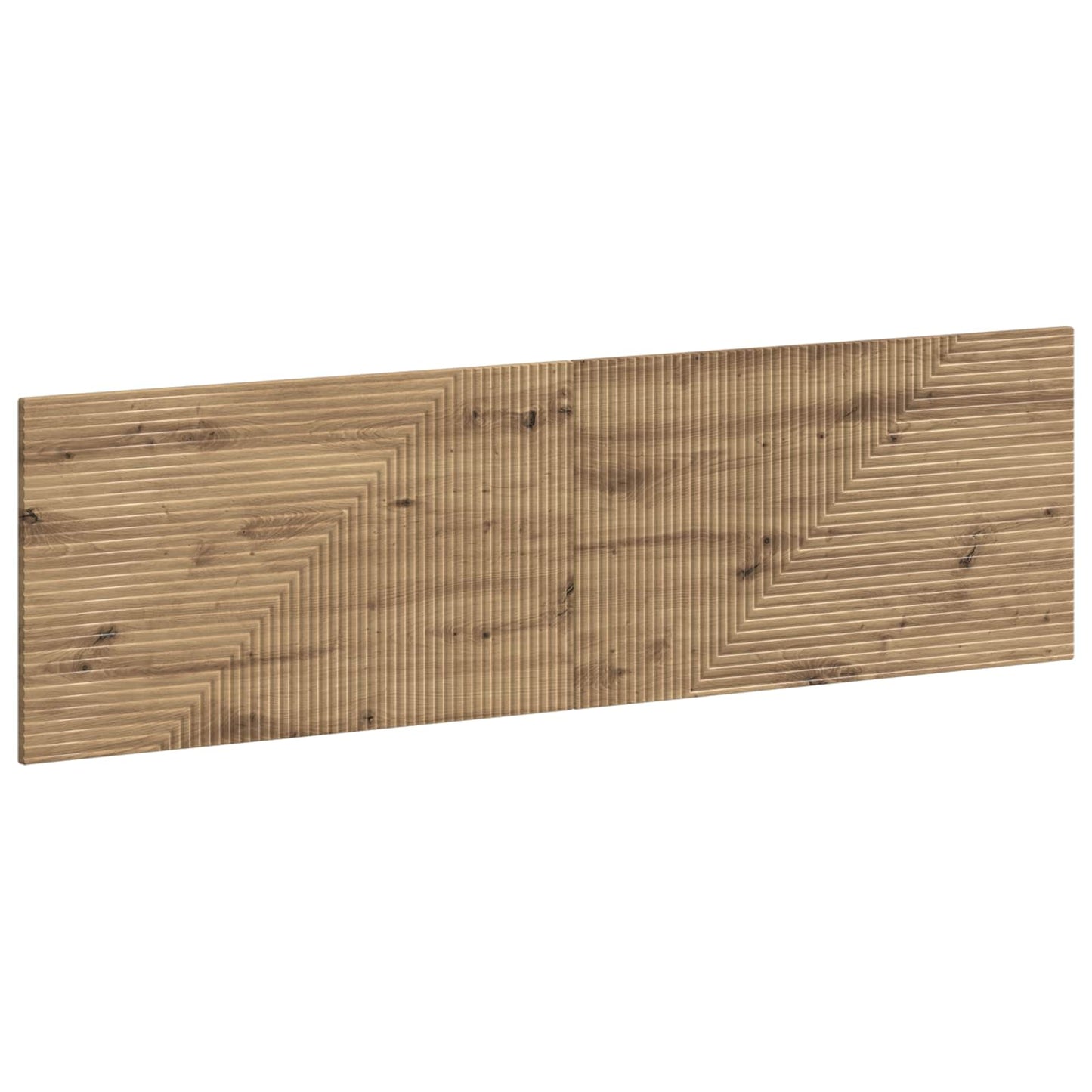 vidaXL Wall-Mounted Headboard HAARLEM Artisan Oak Engineered Wood
