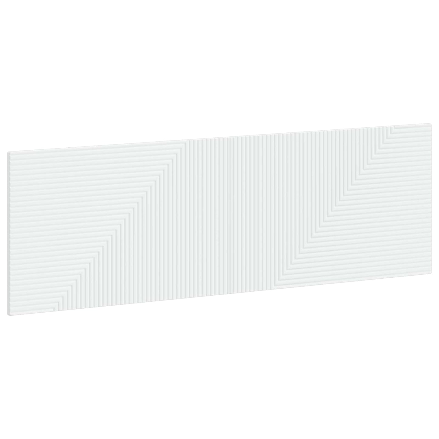 vidaXL Wall-Mounted Headboard HAARLEM White Engineered Wood
