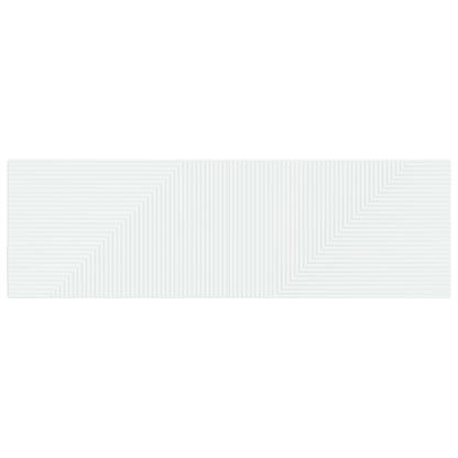 vidaXL Wall-Mounted Headboard HAARLEM White Engineered Wood