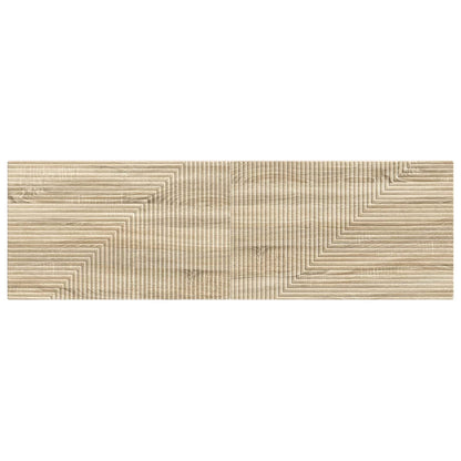 vidaXL Wall-Mounted Headboard HAARLEM Sonoma Oak Engineered Wood