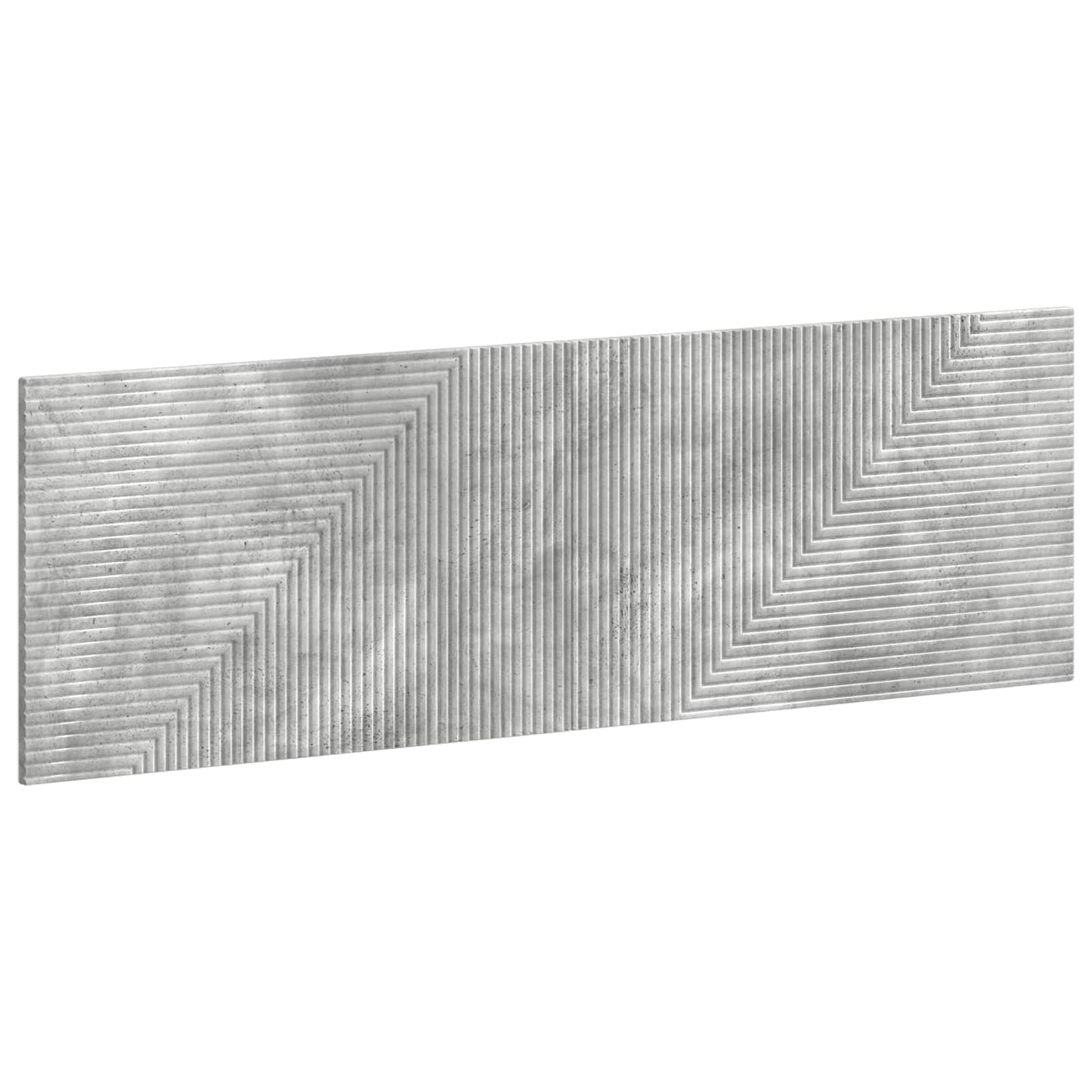 vidaXL Wall-Mounted Headboard HAARLEM Concrete Grey Engineered Wood