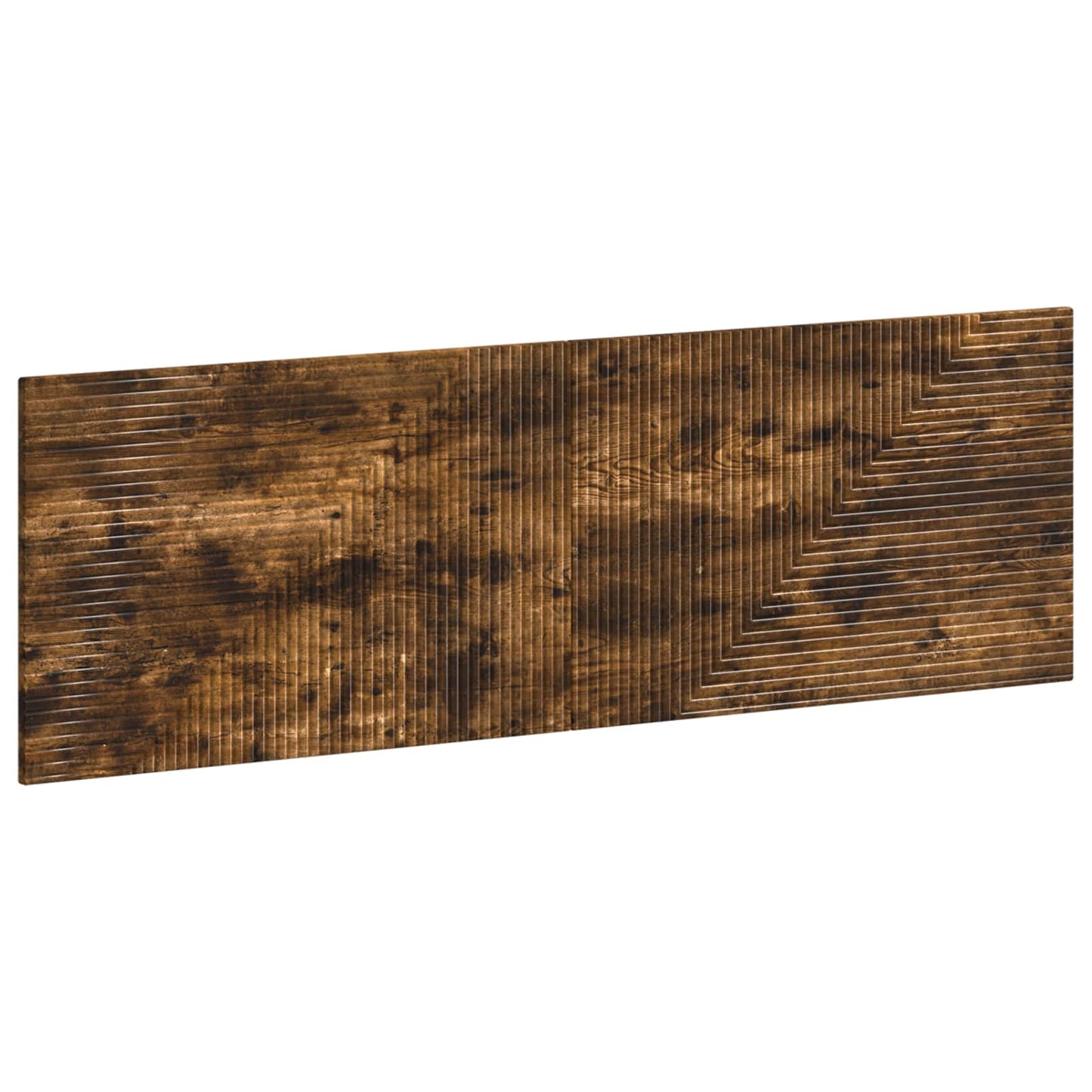 vidaXL Wall-Mounted Headboard HAARLEM Smoked Oak Engineered Wood
