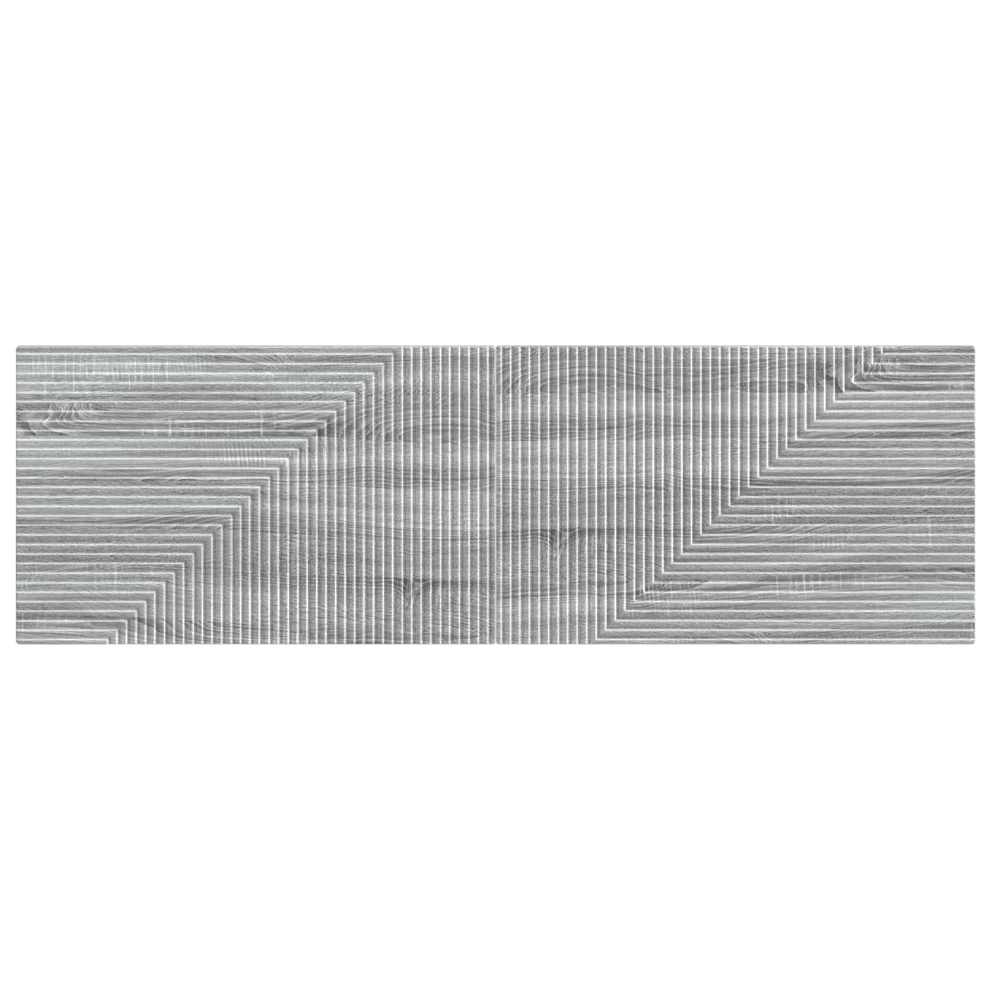vidaXL Wall-Mounted Headboard HAARLEM Grey Sonoma Engineered Wood