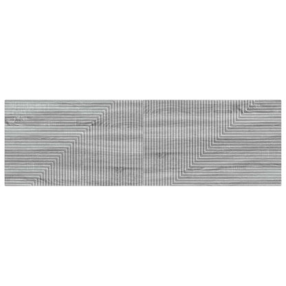 vidaXL Wall-Mounted Headboard HAARLEM Grey Sonoma Engineered Wood