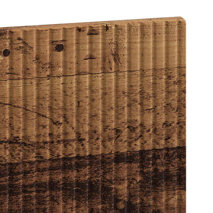 vidaXL Wall-Mounted Headboard HAARLEM Old Wood Engineered Wood