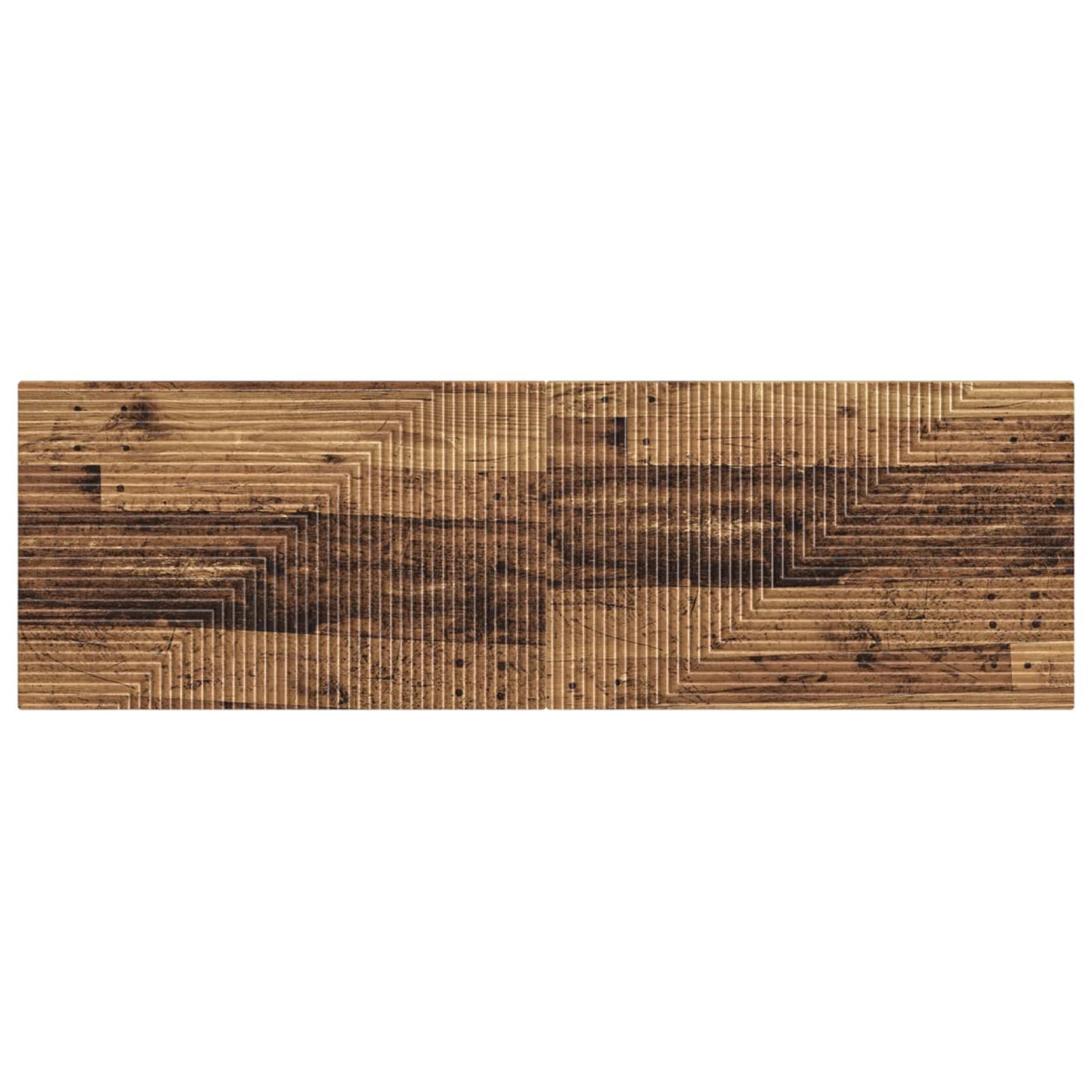 vidaXL Wall-Mounted Headboard HAARLEM Old Wood Engineered Wood