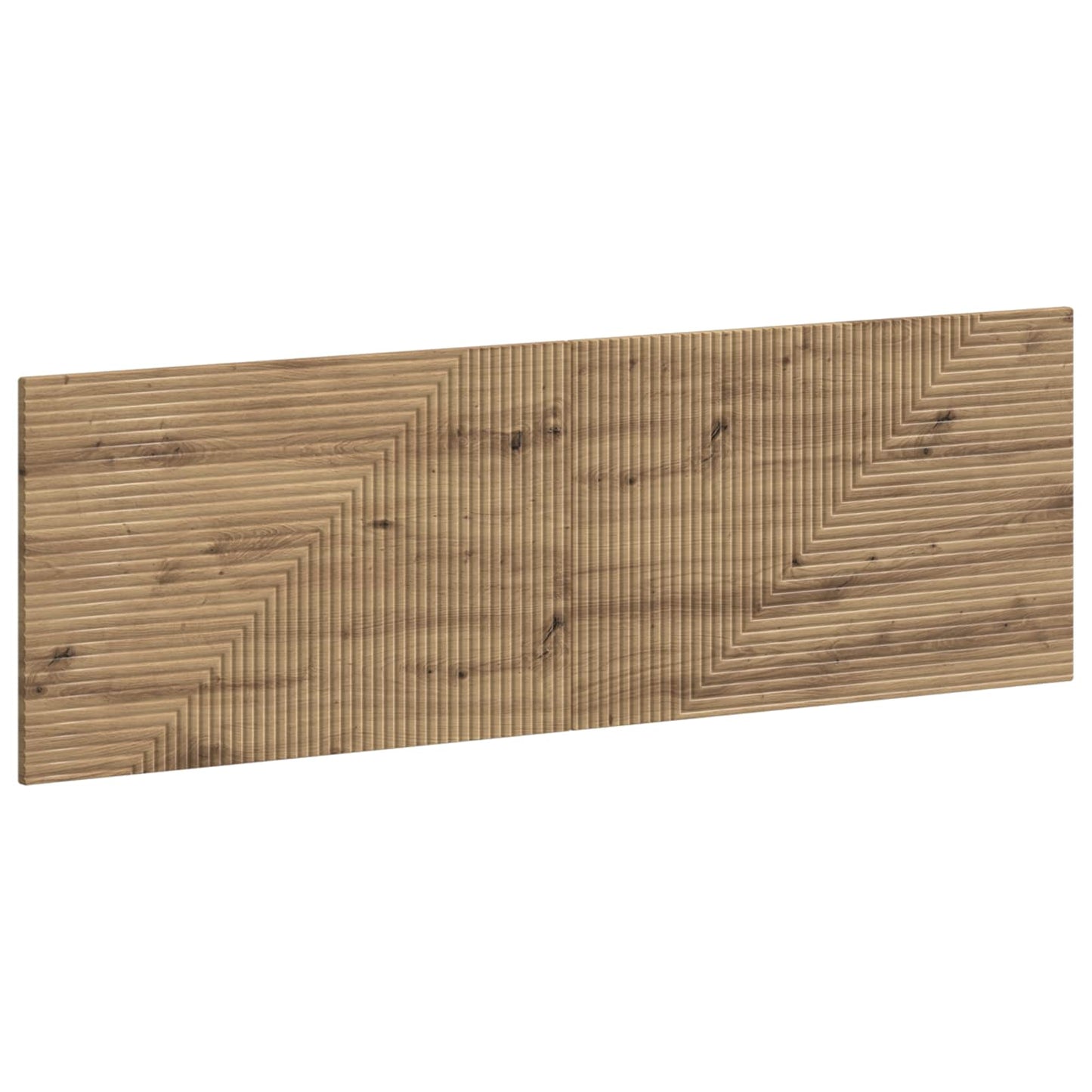 vidaXL Wall-Mounted Headboard HAARLEM Artisan Oak Engineered Wood