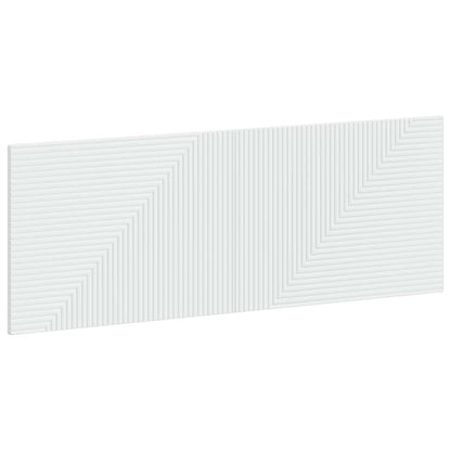 vidaXL Wall-Mounted Headboard HAARLEM White Engineered Wood
