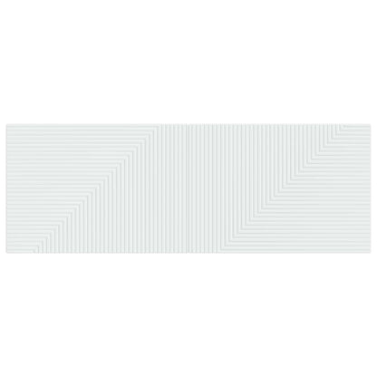 vidaXL Wall-Mounted Headboard HAARLEM White Engineered Wood