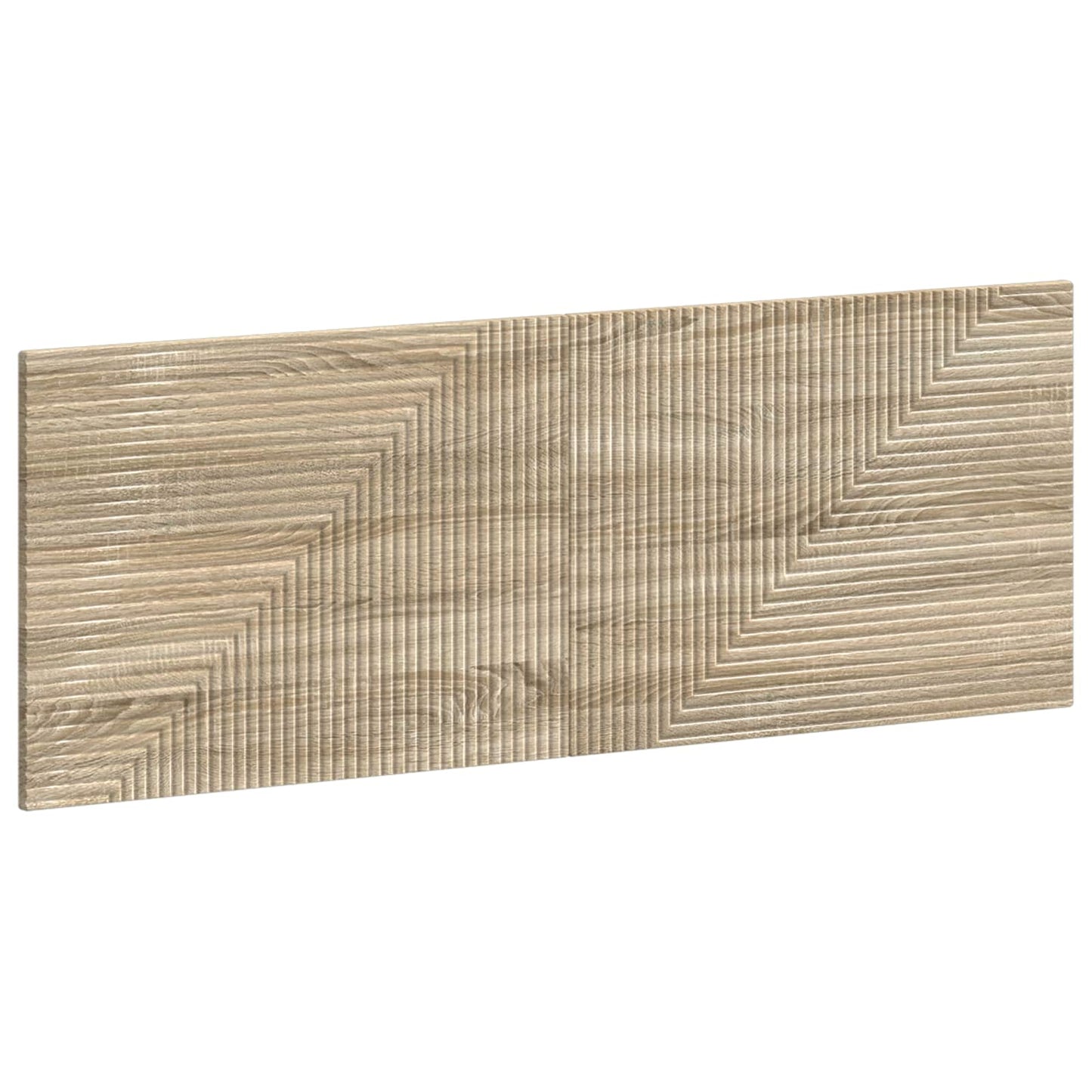 vidaXL Wall-Mounted Headboard HAARLEM Sonoma Oak Engineered Wood