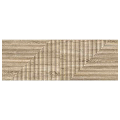 vidaXL Wall-Mounted Headboard HAARLEM Sonoma Oak Engineered Wood
