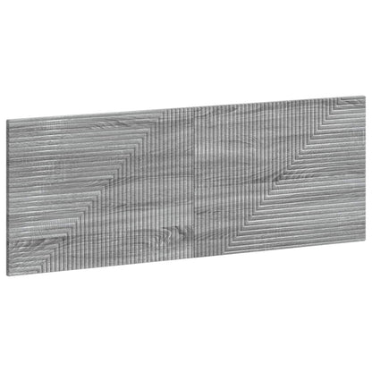 vidaXL Wall-Mounted Headboard HAARLEM Grey Sonoma Engineered Wood
