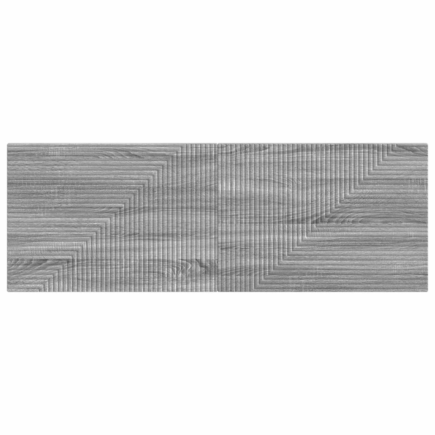 vidaXL Wall-Mounted Headboard HAARLEM Grey Sonoma Engineered Wood