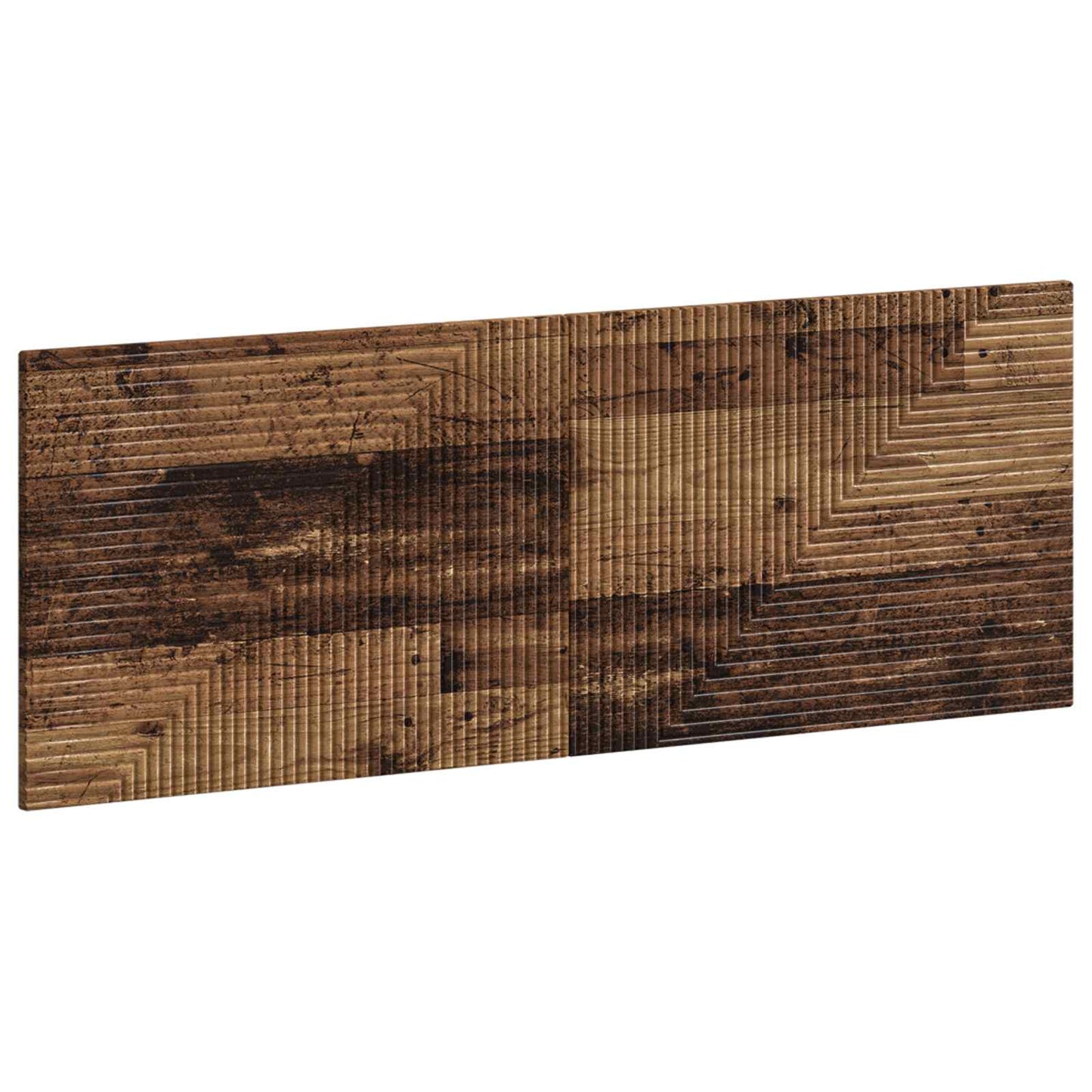 vidaXL Wall-Mounted Headboard HAARLEM Old Wood Engineered Wood