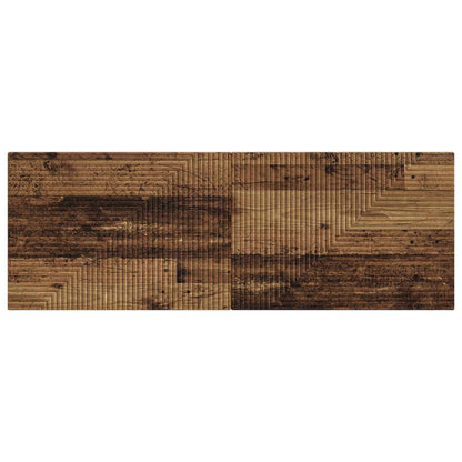 vidaXL Wall-Mounted Headboard HAARLEM Old Wood Engineered Wood