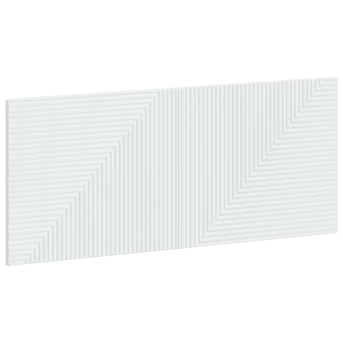 vidaXL Wall-Mounted Headboard HAARLEM White Engineered Wood