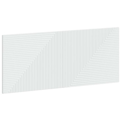 vidaXL Wall-Mounted Headboard HAARLEM White Engineered Wood