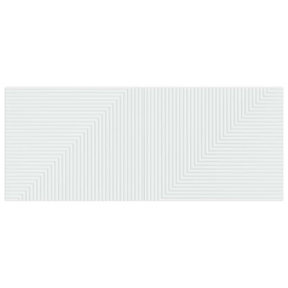 vidaXL Wall-Mounted Headboard HAARLEM White Engineered Wood