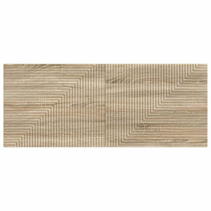 vidaXL Wall-Mounted Headboard HAARLEM Sonoma Oak Engineered Wood