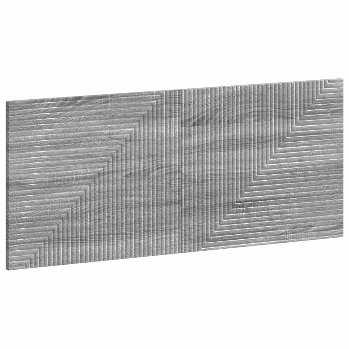 vidaXL Wall-Mounted Headboard HAARLEM Grey Sonoma Engineered Wood