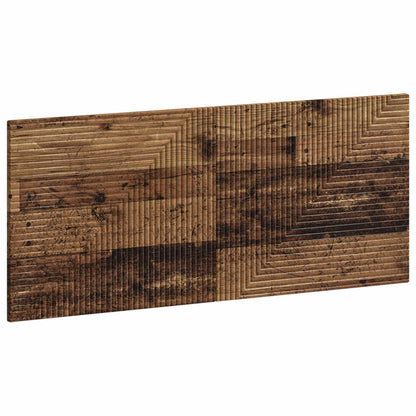 vidaXL Wall-Mounted Headboard HAARLEM Old Wood Engineered Wood