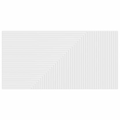 vidaXL Wall-Mounted Headboard HAARLEM White Engineered Wood
