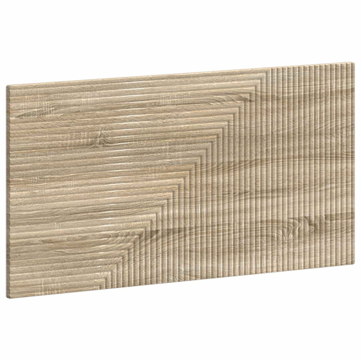 vidaXL Wall-Mounted Headboard HAARLEM Sonoma Oak Engineered Wood