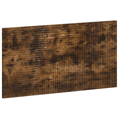 vidaXL Wall-Mounted Headboard HAARLEM Smoked Oak Engineered Wood
