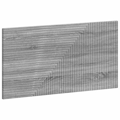 vidaXL Wall-Mounted Headboard HAARLEM Grey Sonoma Engineered Wood