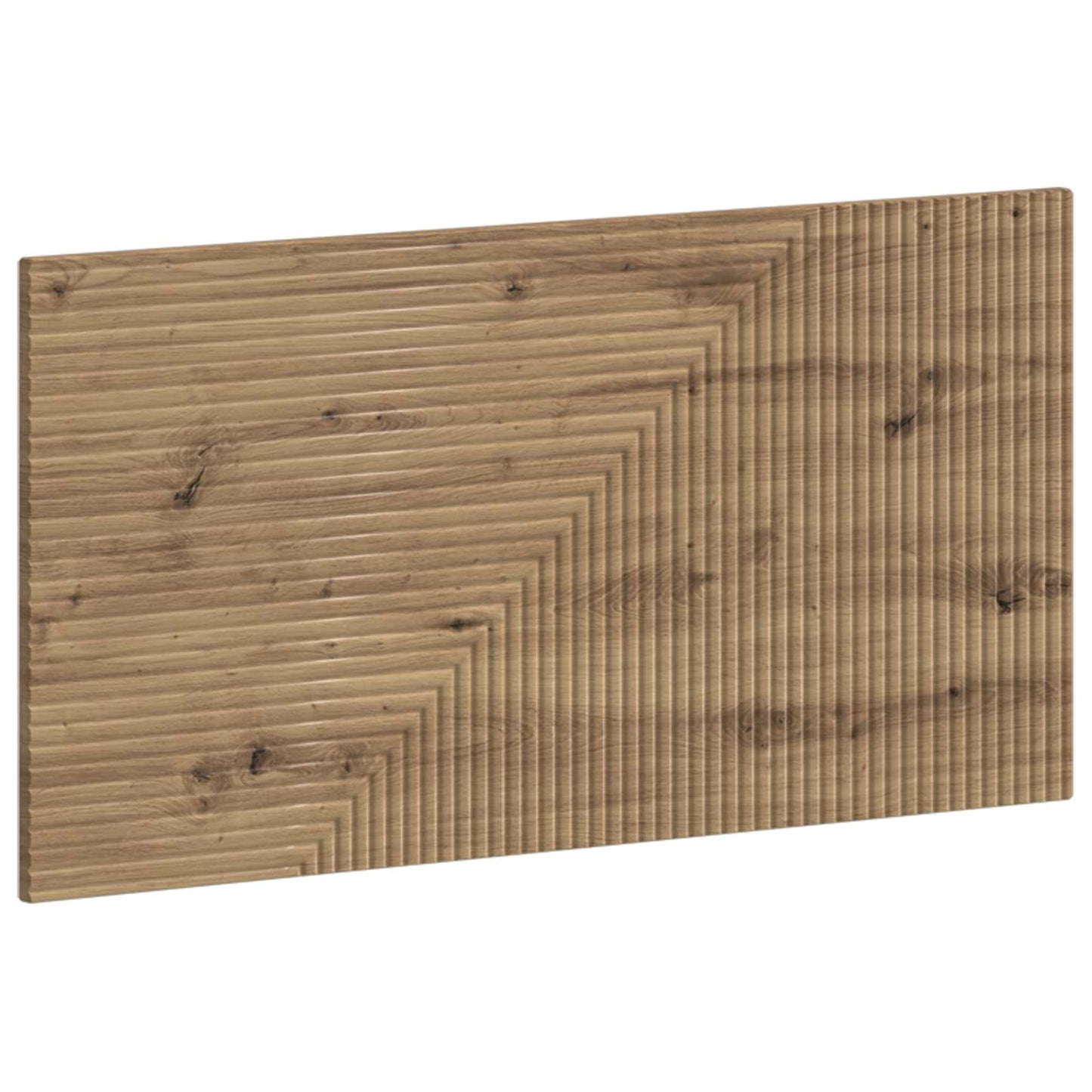 vidaXL Wall-Mounted Headboard HAARLEM Artisan Oak Engineered Wood
