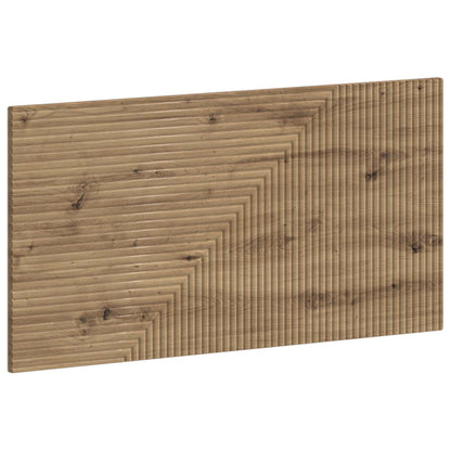 vidaXL Wall-Mounted Headboard HAARLEM Artisan Oak Engineered Wood