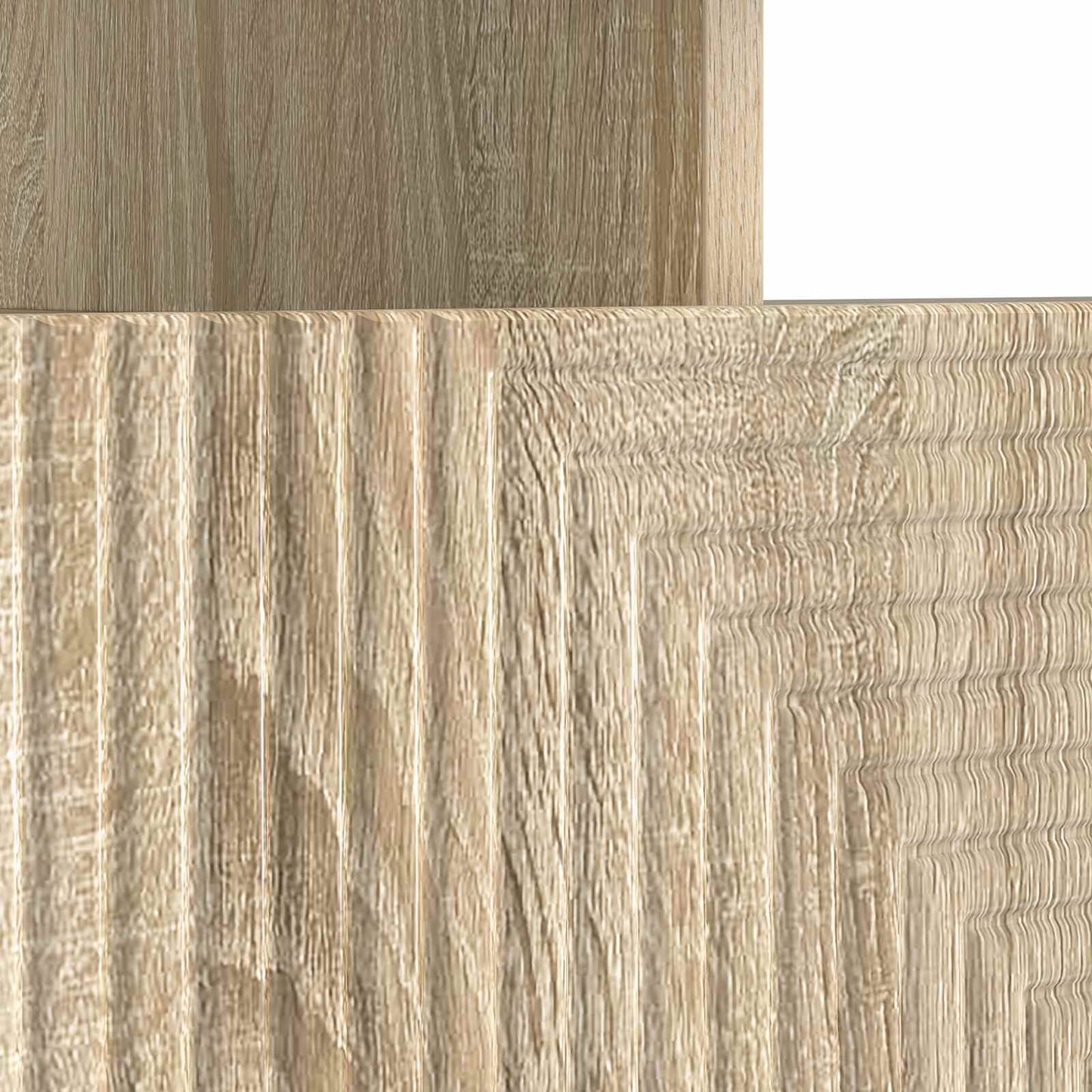 vidaXL LED TV Cabinet Sonoma Oak Engineered Wood