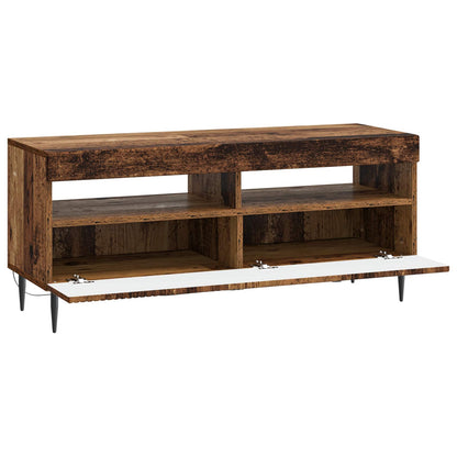 vidaXL LED TV Cabinet Old Wood Engineered Wood