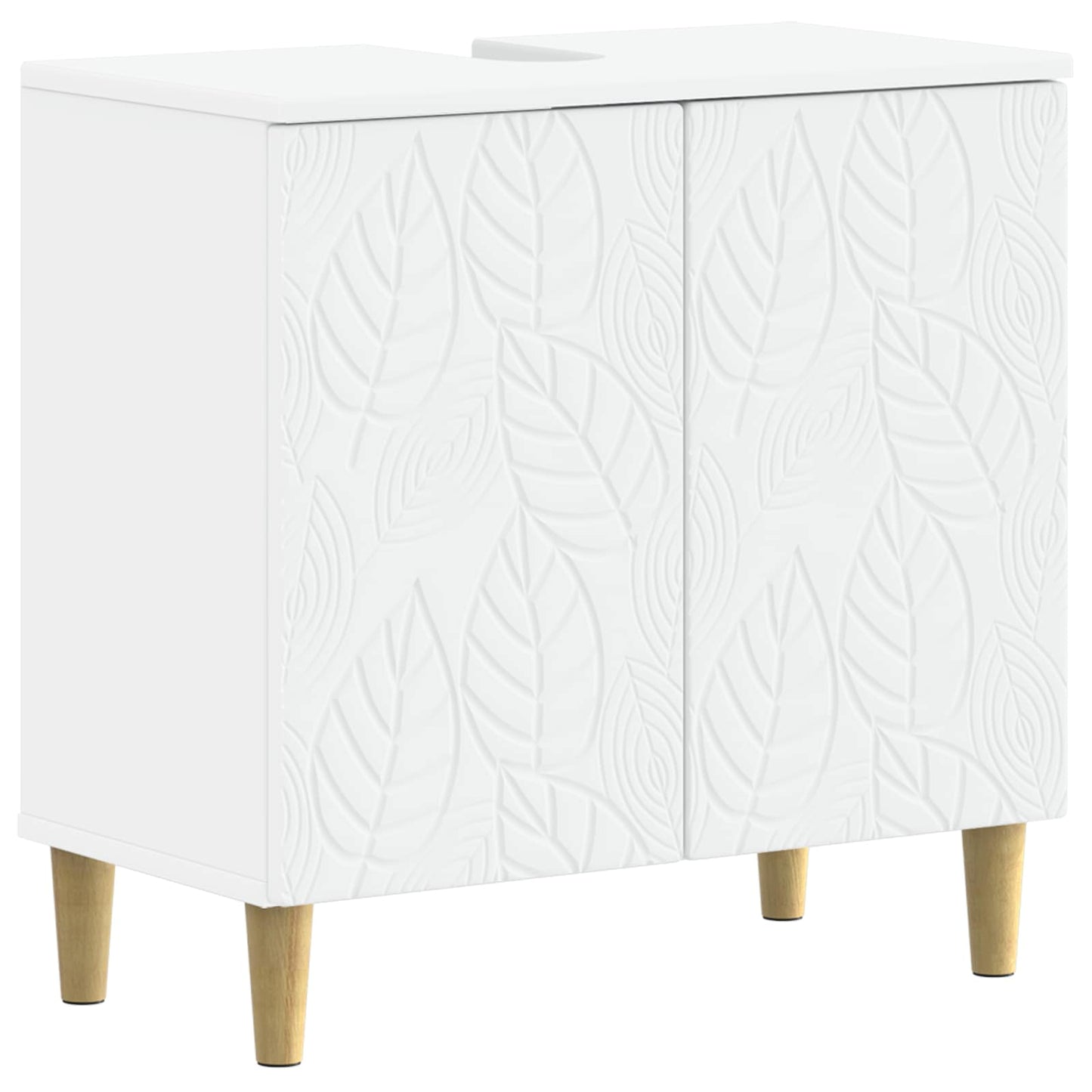 vidaXL Bathroom Sink Cabinet DELFT White 59.5 x 31.5x 59 cm