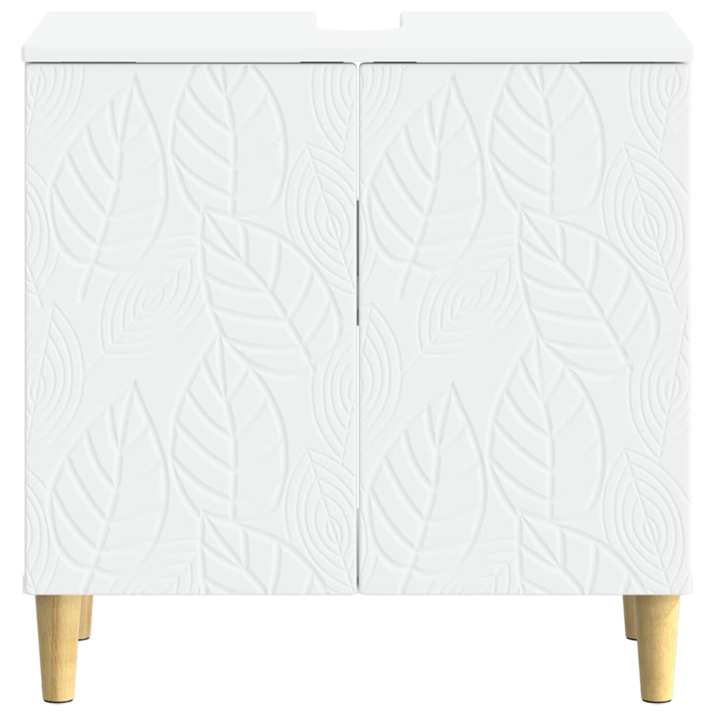 vidaXL Bathroom Sink Cabinet DELFT White 59.5 x 31.5x 59 cm