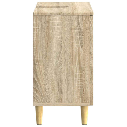 vidaXL Bathroom Sink Cabinet DELFT Sonoma Oak 59.5 x 31.5x 59 cm