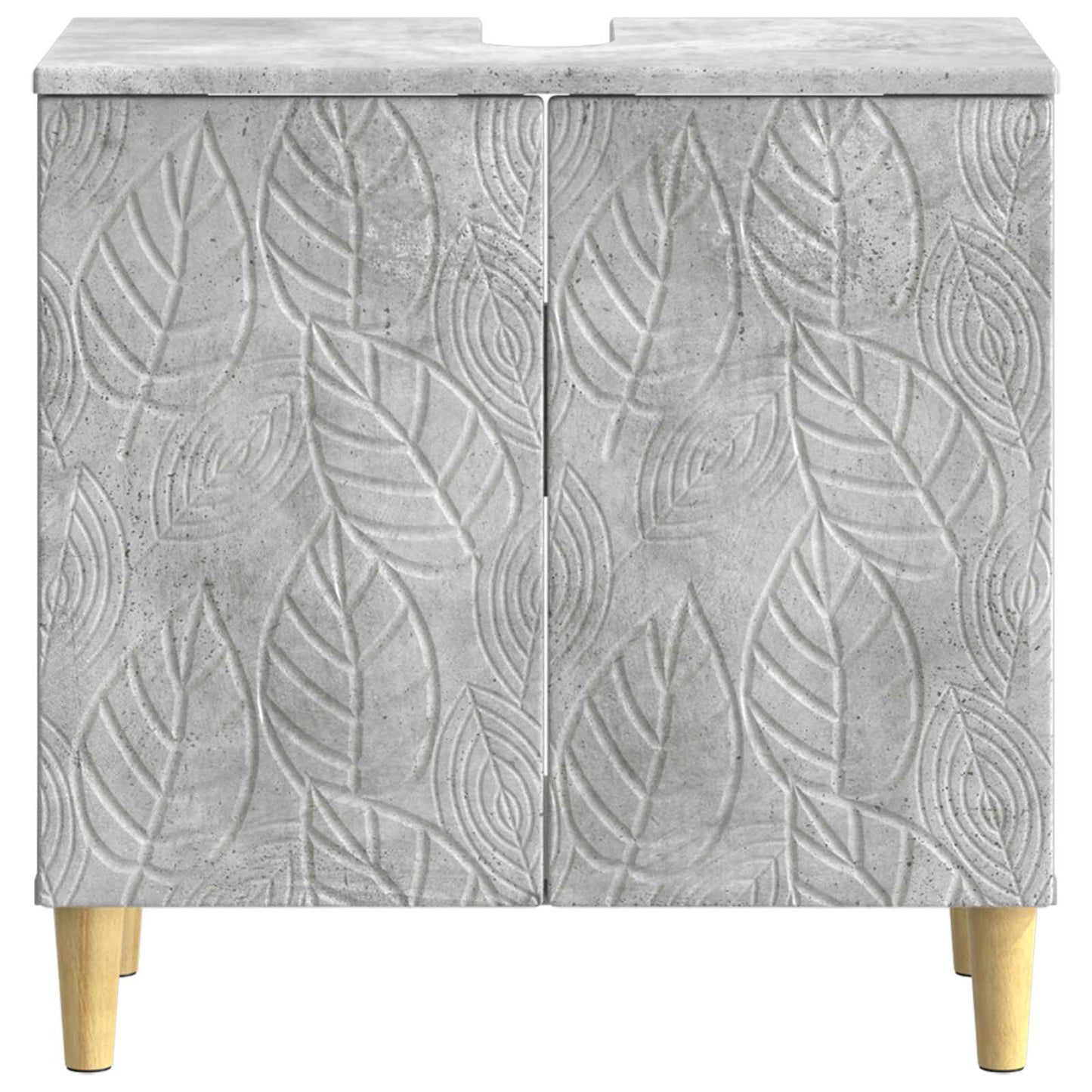 vidaXL Bathroom Sink Cabinet DELFT Concrete Grey 59.5 x 31.5x 59 cm