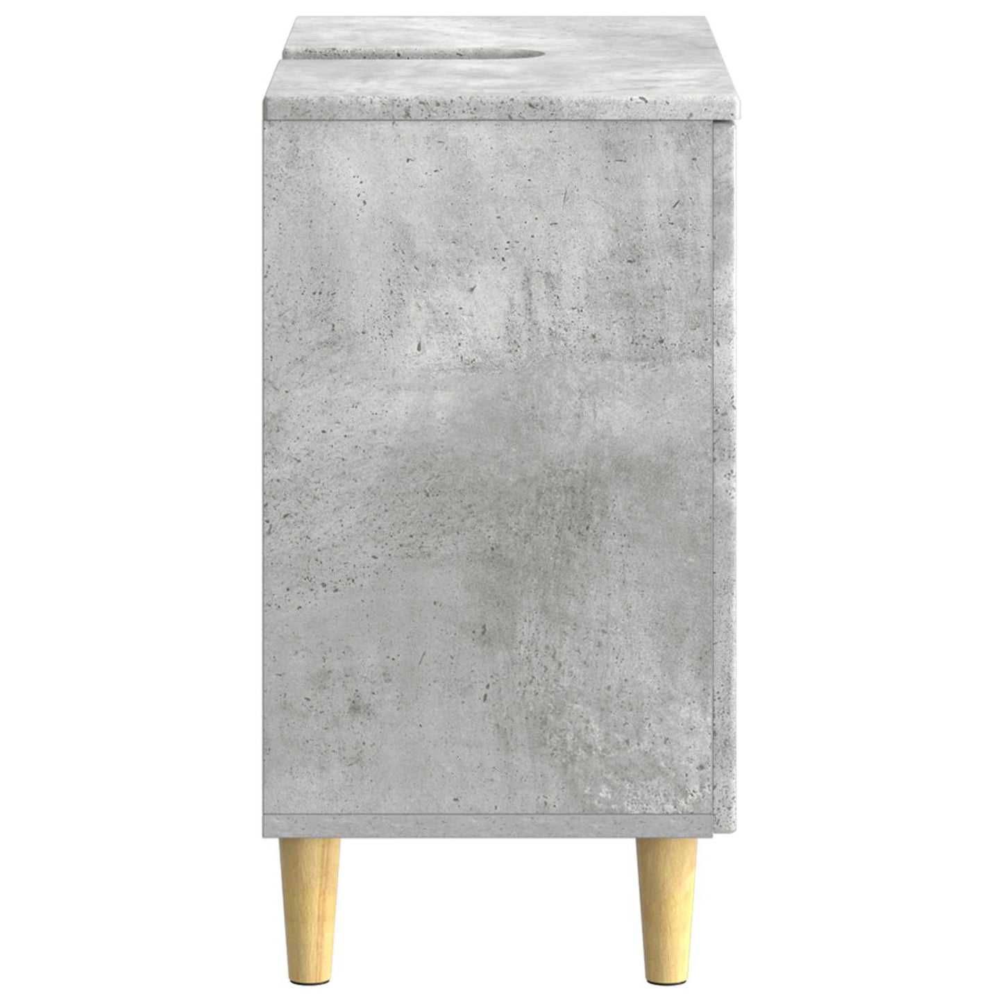 vidaXL Bathroom Sink Cabinet DELFT Concrete Grey 59.5 x 31.5x 59 cm