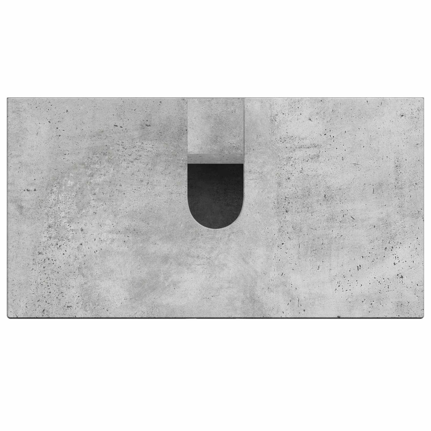 vidaXL Bathroom Sink Cabinet DELFT Concrete Grey 59.5 x 31.5x 59 cm