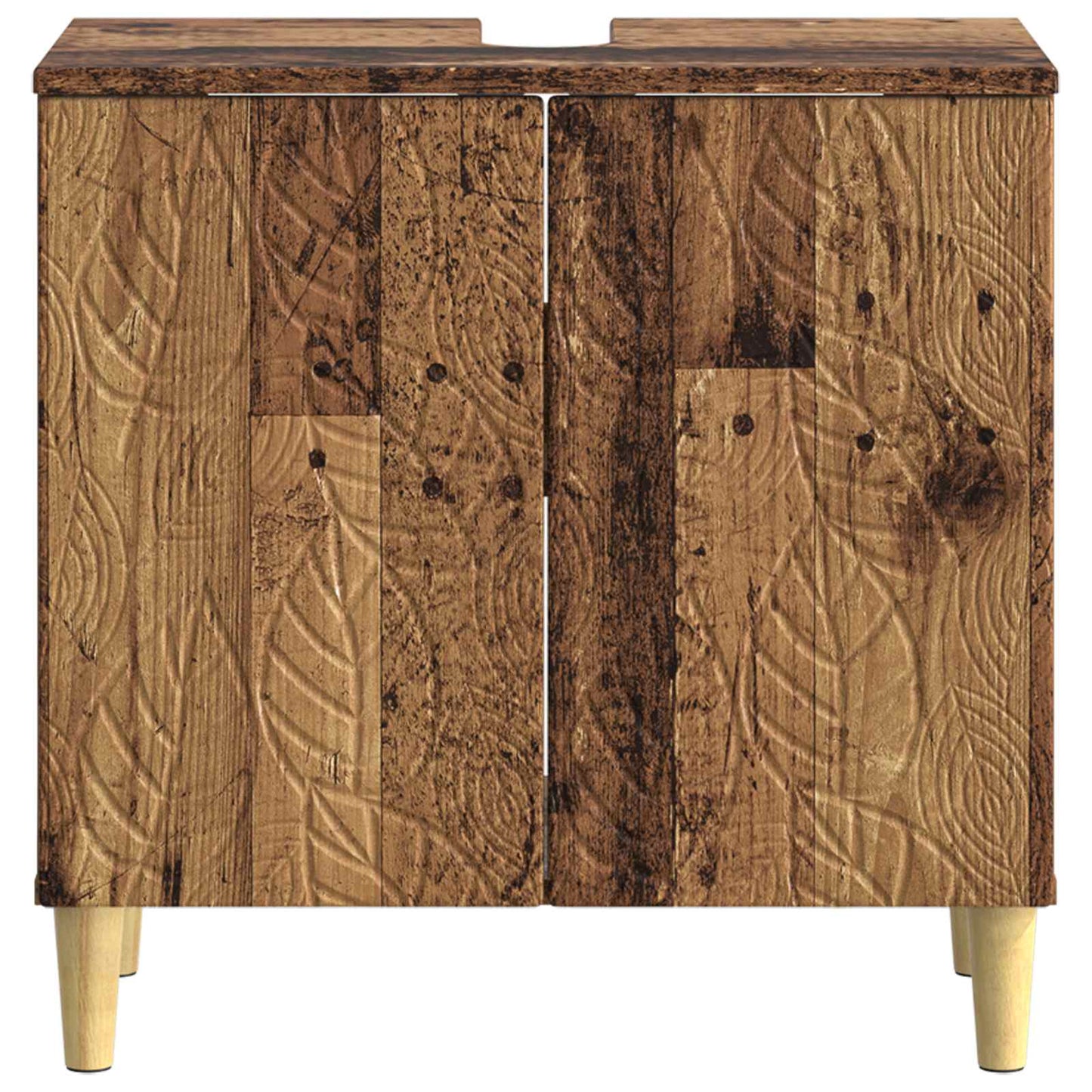 vidaXL Bathroom Sink Cabinet DELFT Old Wood 59.5 x 31.5x 59 cm
