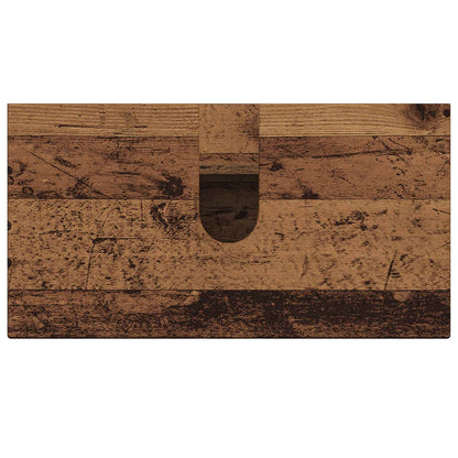 vidaXL Bathroom Sink Cabinet DELFT Old Wood 59.5 x 31.5x 59 cm