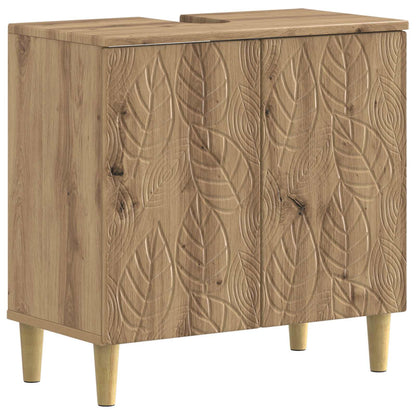 vidaXL Bathroom Sink Cabinet DELFT Artisan Oak 59.5 x 31.5x 59 cm
