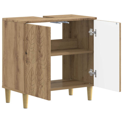 vidaXL Bathroom Sink Cabinet DELFT Artisan Oak 59.5 x 31.5x 59 cm