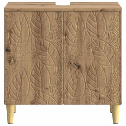 vidaXL Bathroom Sink Cabinet DELFT Artisan Oak 59.5 x 31.5x 59 cm