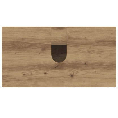vidaXL Bathroom Sink Cabinet DELFT Artisan Oak 59.5 x 31.5x 59 cm