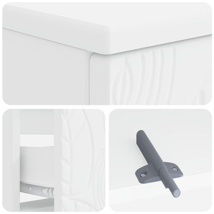 vidaXL Bathroom Sink Cabinet DELFT White 82 x 41x 59 cm