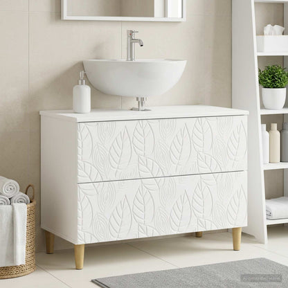 vidaXL Bathroom Sink Cabinet DELFT White 82 x 41x 59 cm