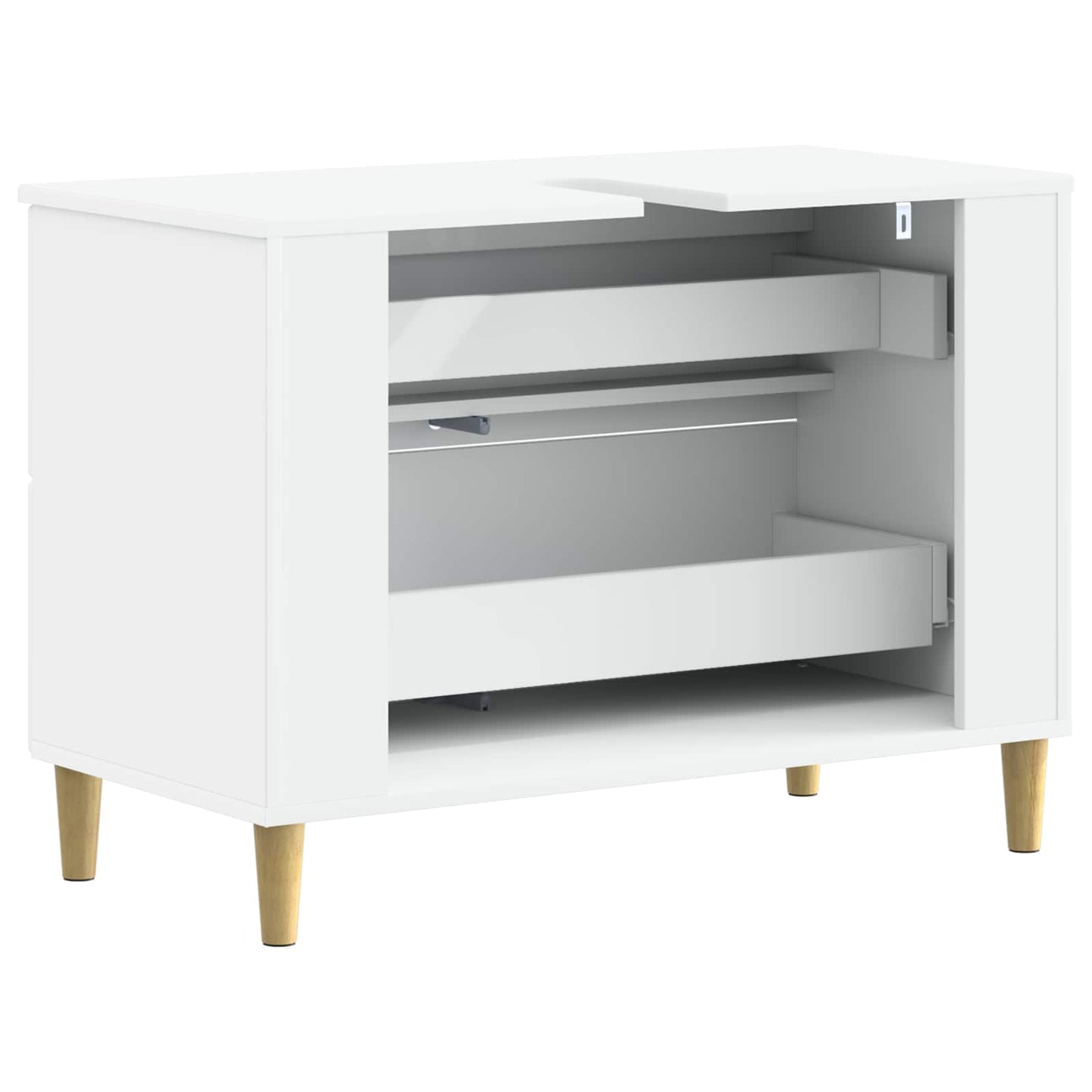 vidaXL Bathroom Sink Cabinet DELFT White 82 x 41x 59 cm
