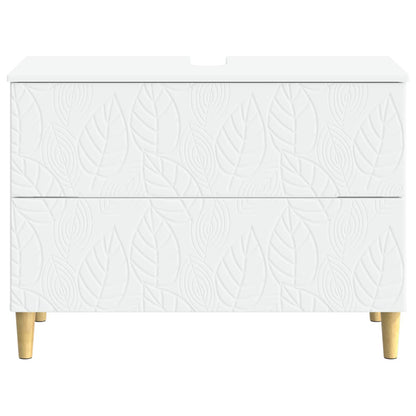 vidaXL Bathroom Sink Cabinet DELFT White 82 x 41x 59 cm