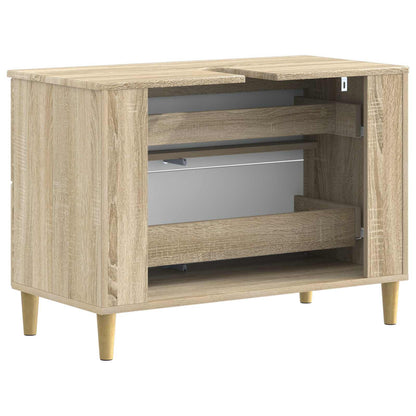 vidaXL Bathroom Sink Cabinet DELFT Sonoma Oak 82 x 41x 59 cm